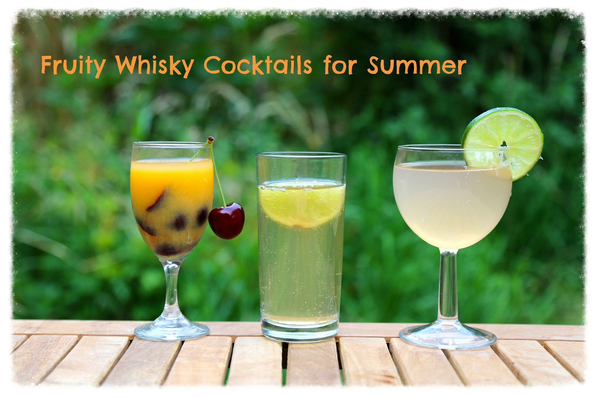 Fruity Whiskey Drinks
 Rachel Cotterill 3 Fruity Whisky Cocktails for Summer