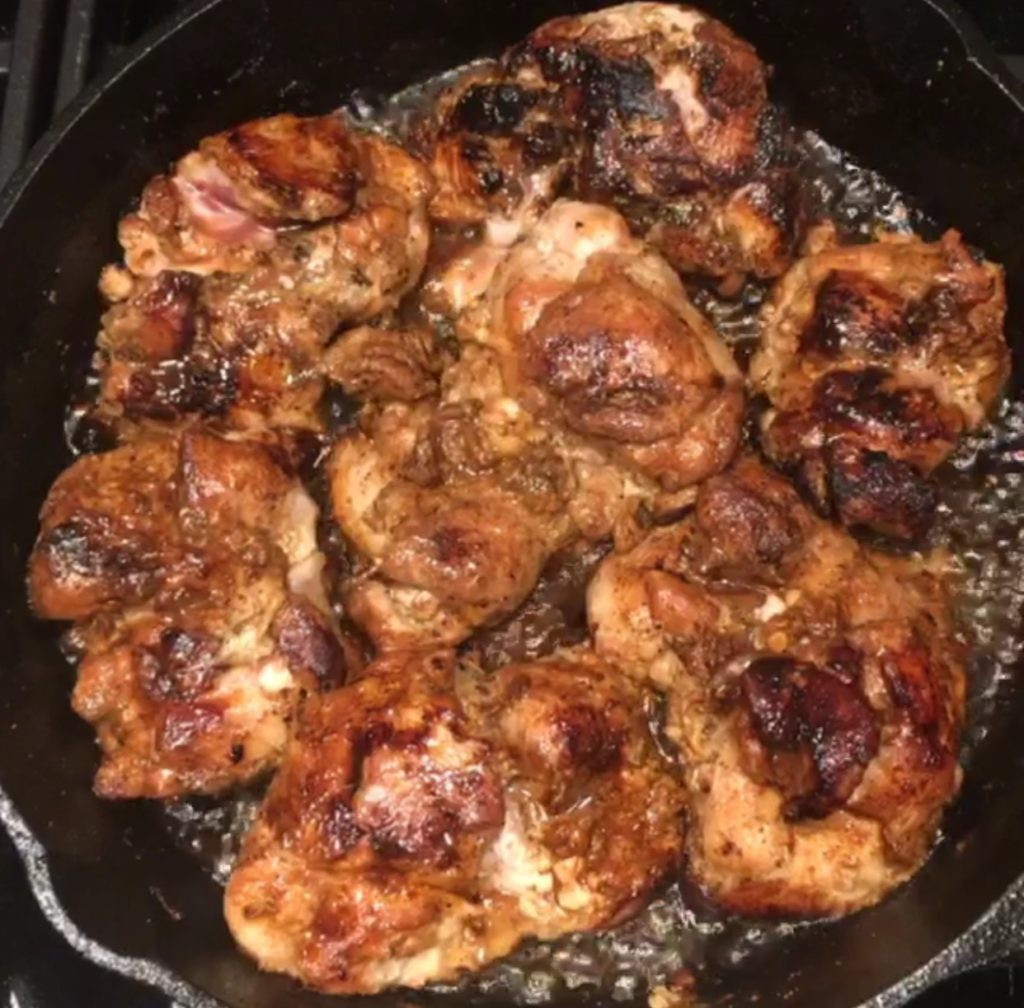 Frying Chicken Thighs
 Pan Fried Chicken Thighs The Health Nut Mama