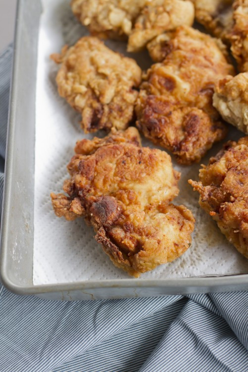 Frying Chicken Thighs
 Fried Chicken Thighs