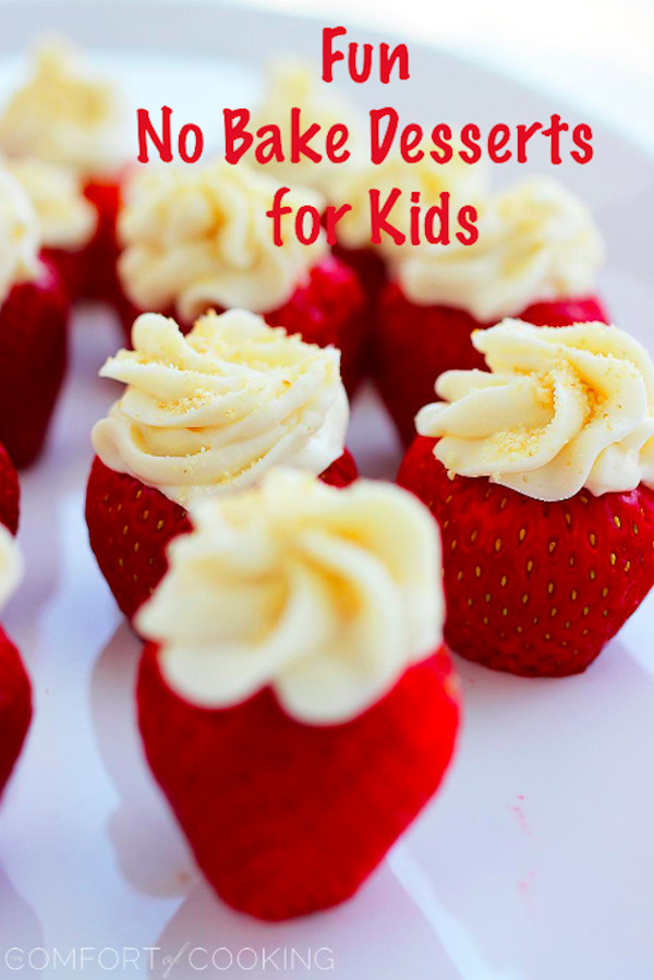 Fun Desserts For Kids
 My LuxeFinds Fun Kid Friendly No Bake Desserts