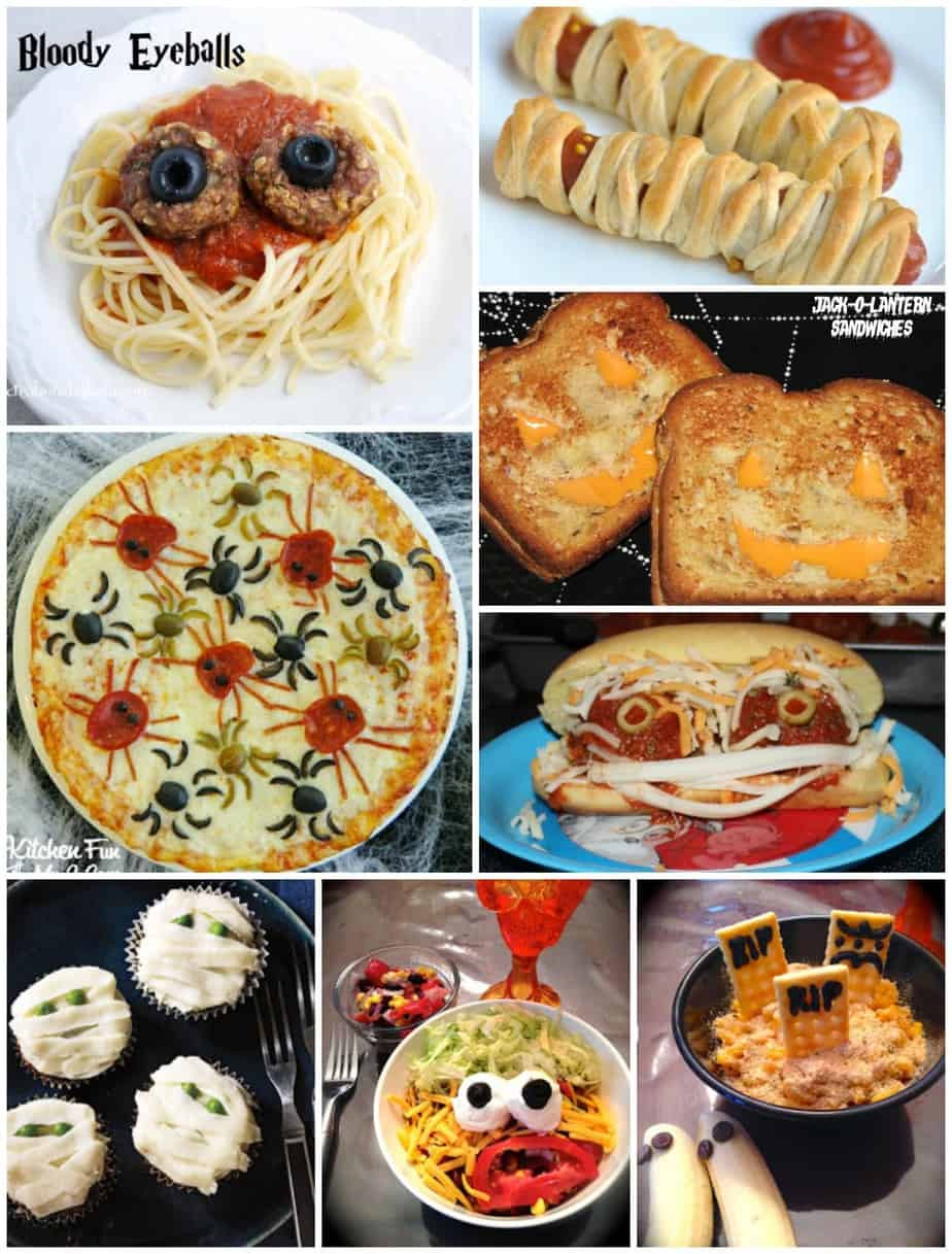 Fun Dinner Recipes
 Monster Sandwiches and Fun Halloween Dinner Ideas