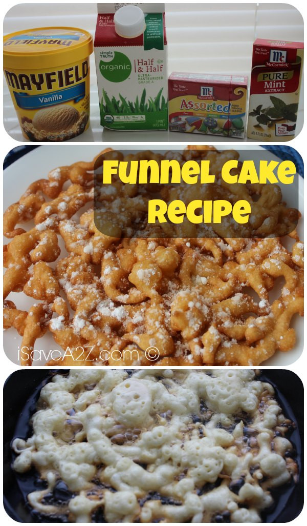 Funnel Cake Batter Recipe
 Funnel Cake Recipe iSaveA2Z