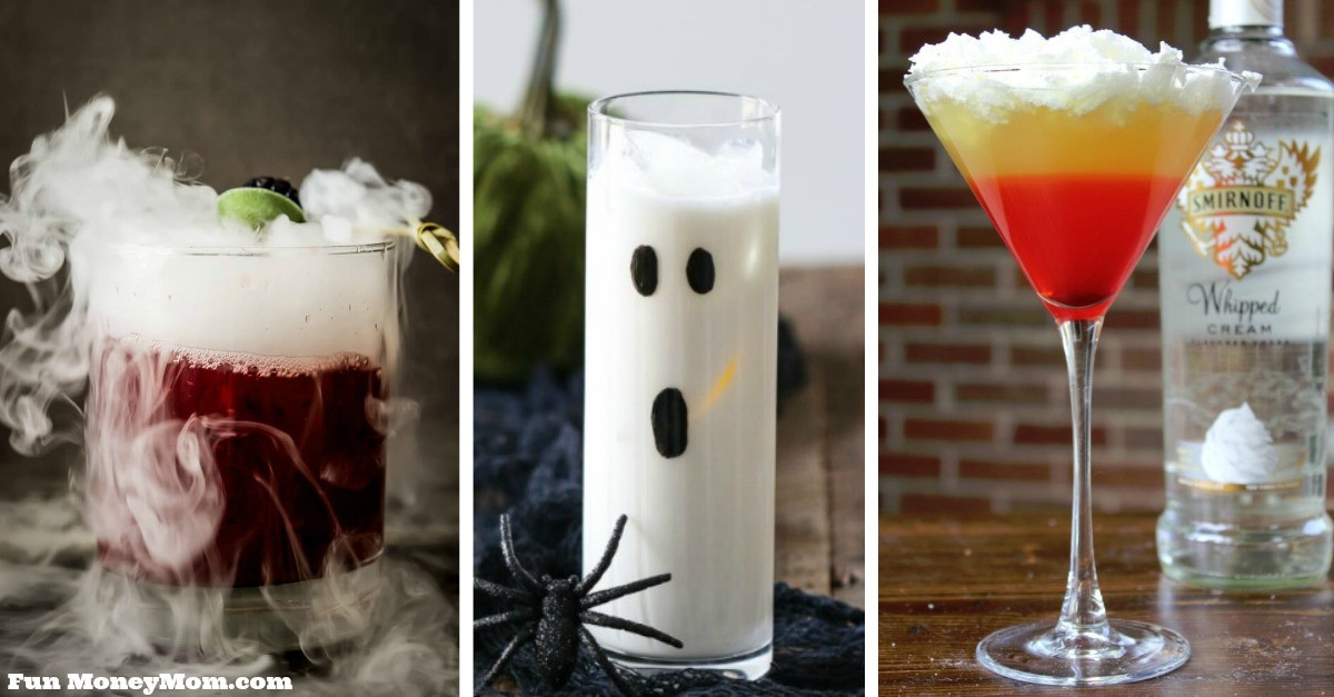 Funny Halloween Drinks
 Frightfully Fun Halloween Cocktails