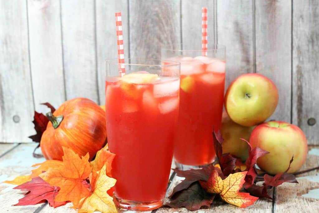 Funny Halloween Drinks
 Poison Apple Halloween Drink for Kids