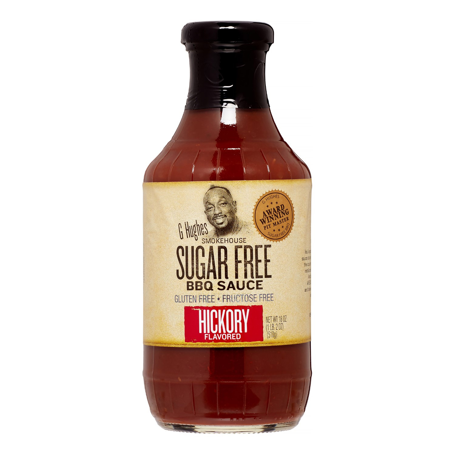 G Hughes Sugar Free Bbq Sauce
 G Hughes Smokehouse BBQ Sauce Hickory Flavored 18 Oz