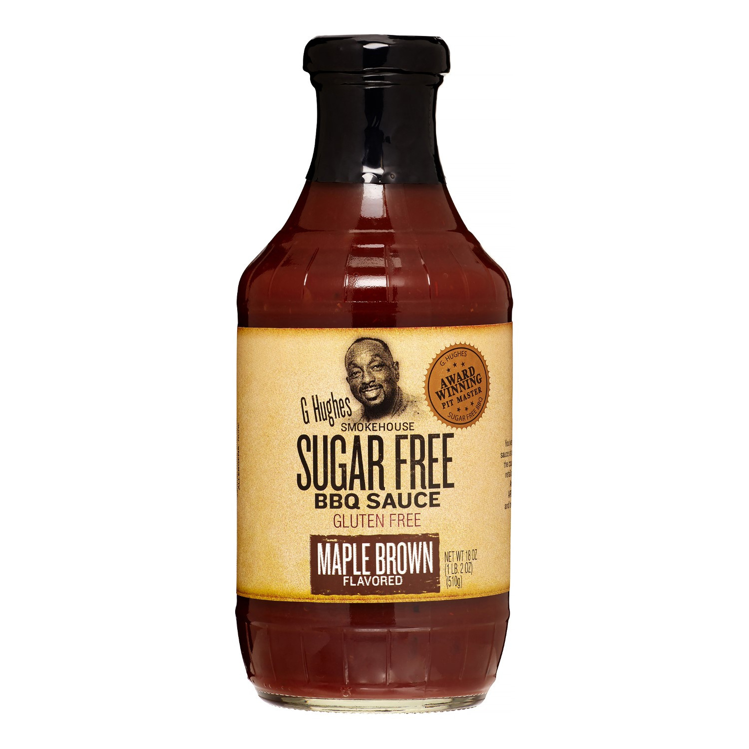 G Hughes Sugar Free Bbq Sauce
 G Hughes Smokehouse BBQ Sauce Maple Brown Flavored Sugar