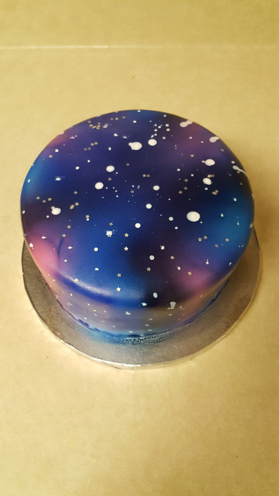 Galaxy Cake Recipe
 Galaxy Cake CakeCentral