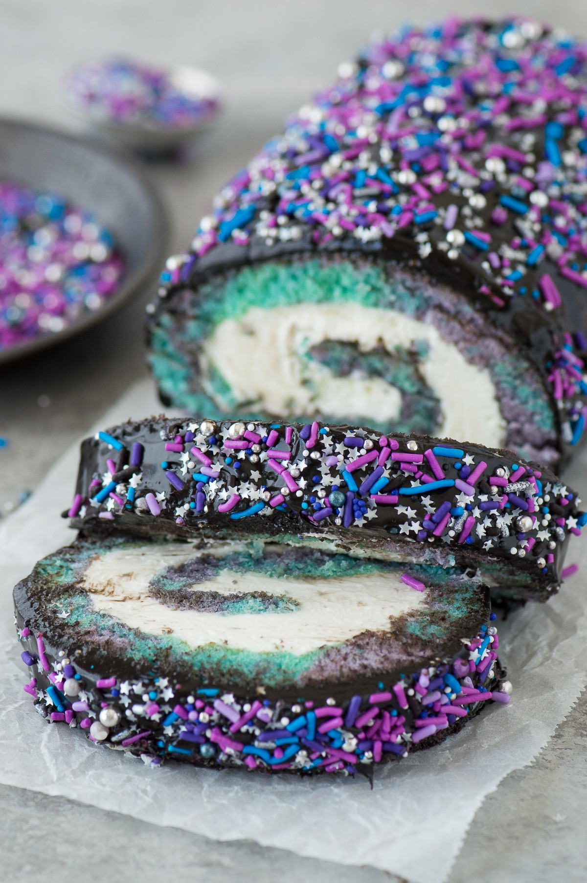 Galaxy Cake Recipe
 Galaxy Cake Roll