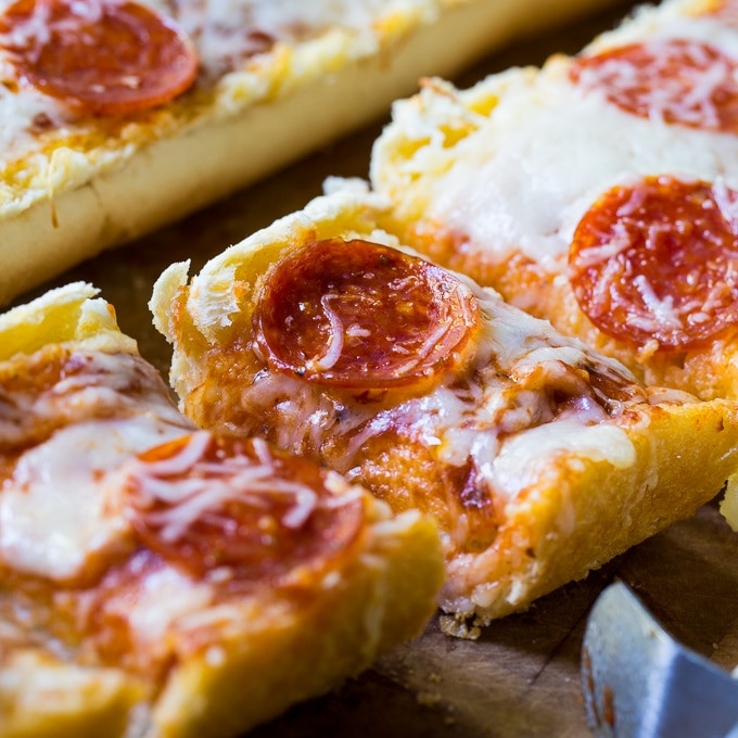 Garlic Bread Pizza
 Garlic Bread Pizza Spicy Southern Kitchen