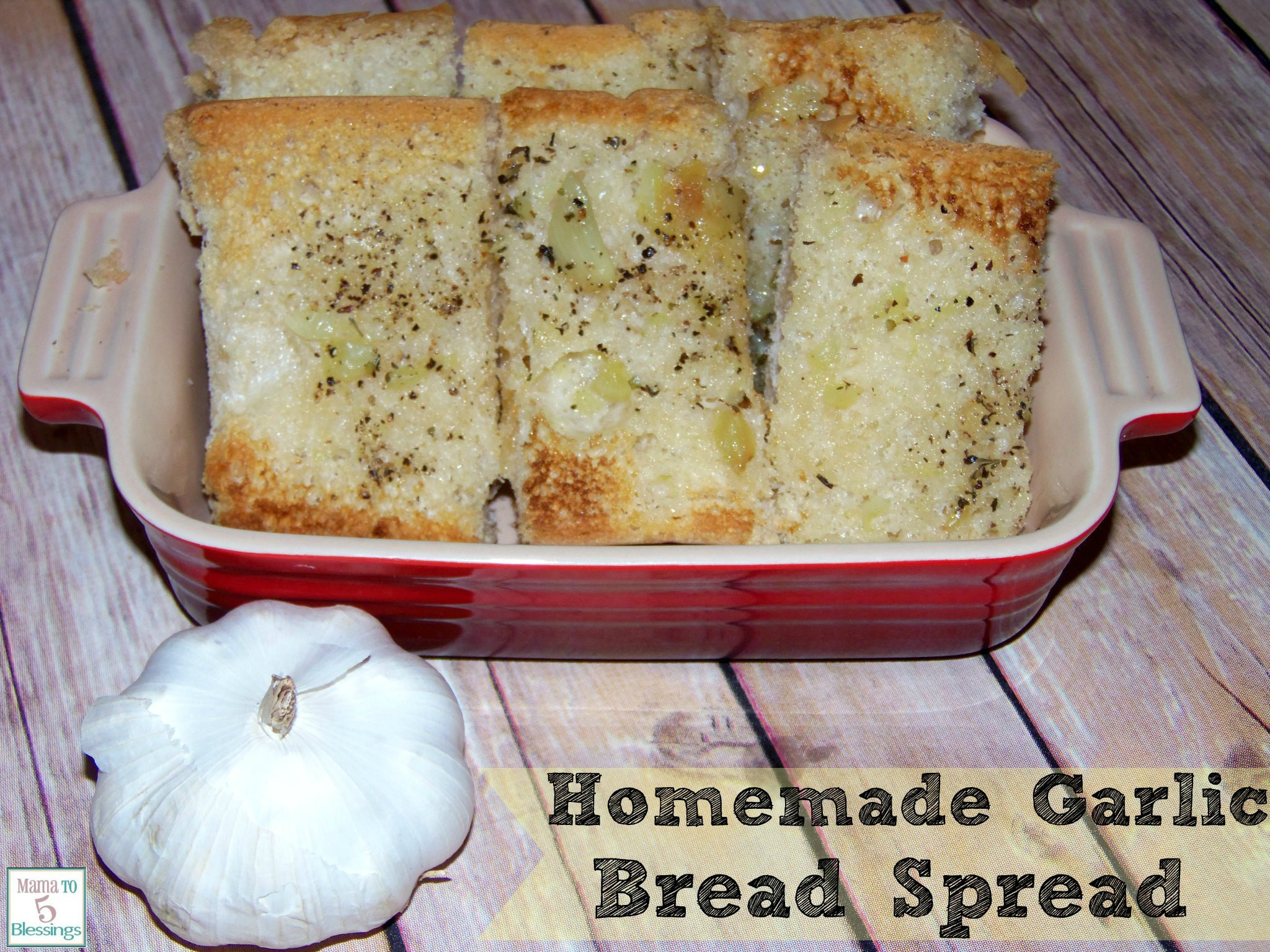 Garlic Bread Spread Recipe
 Garlic Bread Spread