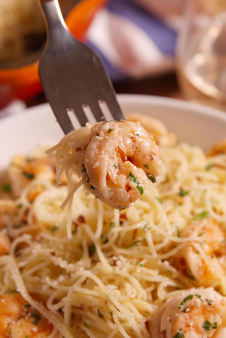 Garlic Butter Shrimp Pasta
 80 Easy Shrimp Recipes How to Cook Shrimp—Delish