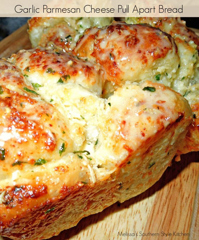 Garlic Cheese Bread
 Garlic Parmesan Cheese Pull Apart Bread [Using Rhodes