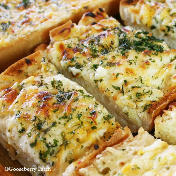 Garlic Cheese Bread
 Gooseberry Patch Recipes Bubbly Cheese Garlic Bread from