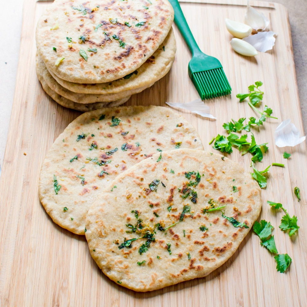 Garlic Naan Bread
 Garlic Naan Bread Recipe Watch What U Eat