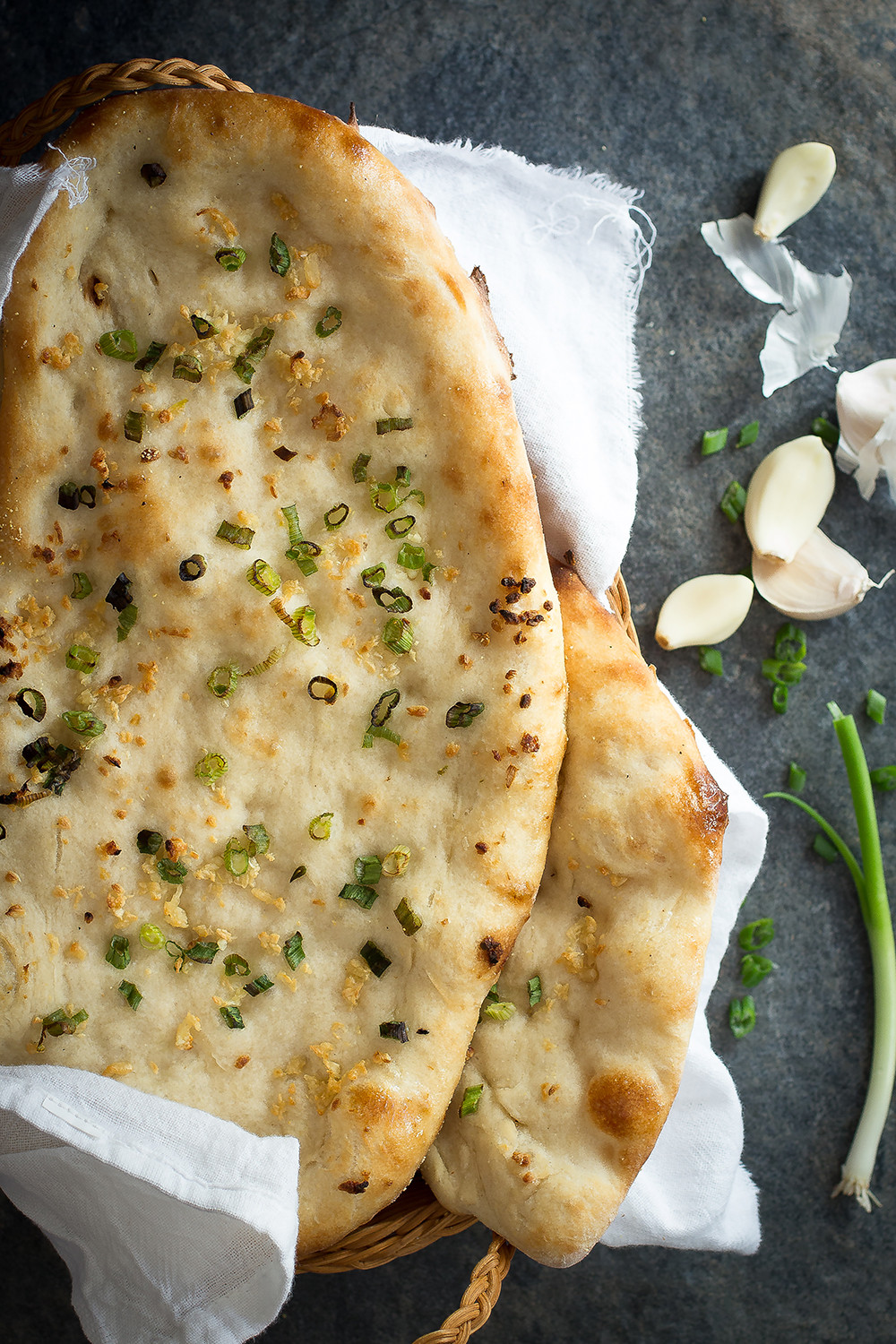 Garlic Naan Bread
 Homemade Garlic Naan