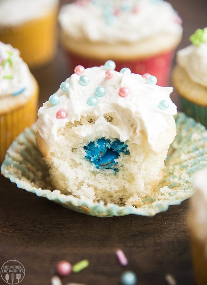 Gender Reveal Cupcakes
 Gender Reveal Cupcakes Like Mother Like Daughter