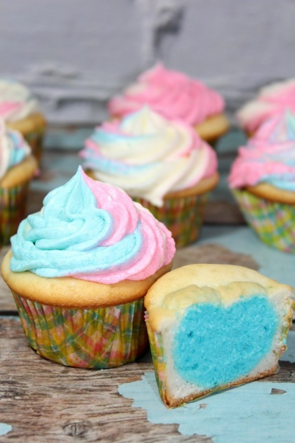 Gender Reveal Cupcakes
 Gender Reveal Cupcakes