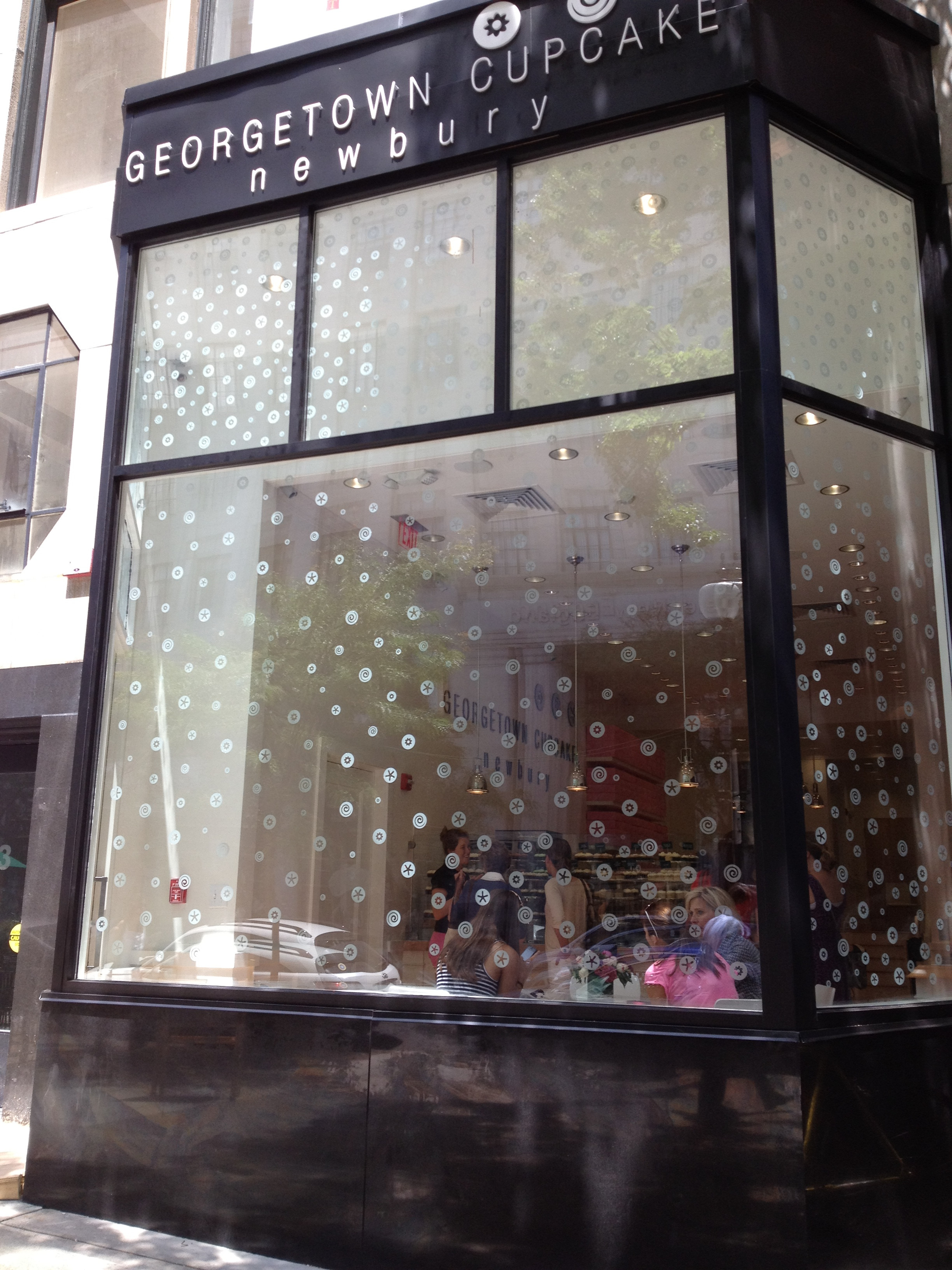 Georgetown Cupcakes Boston
 Geor own Cupcakes Newbury Street Back Bay Boston
