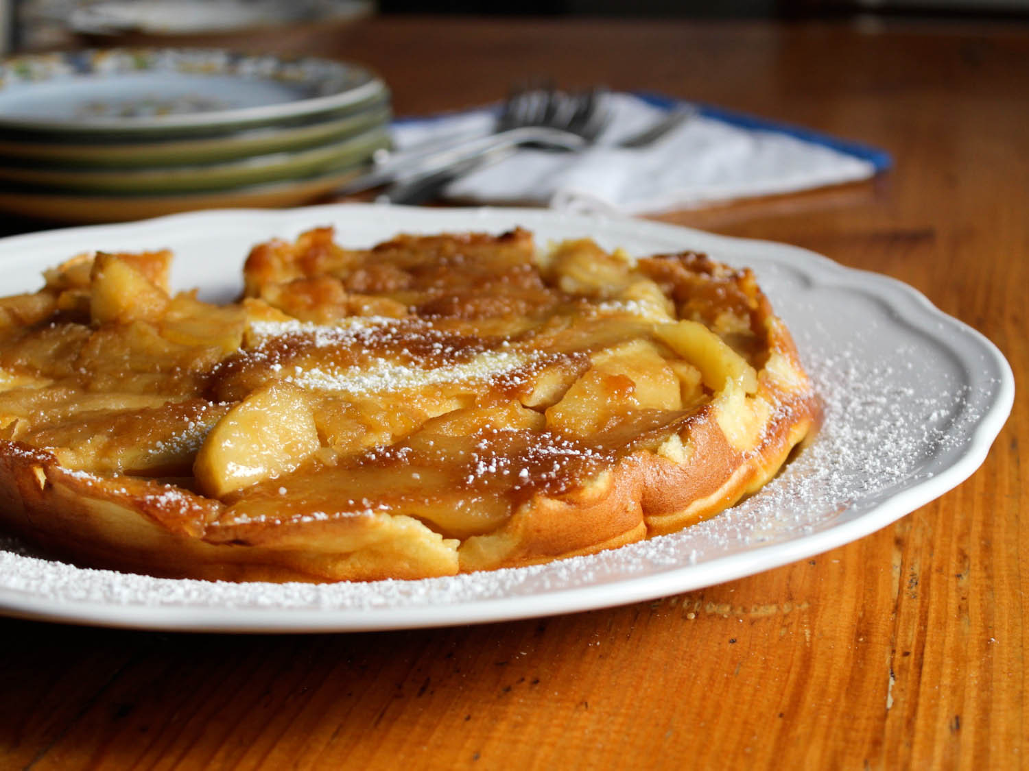 German Apple Pancakes
 A Pancake to Rock Your World German Apple Pancake