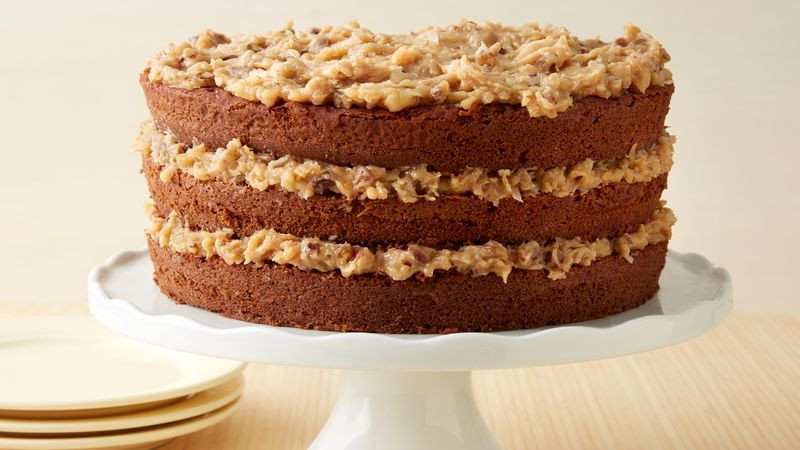 German Chocolate Cake Frosting Recipe
 German Chocolate Cake with Coconut Pecan Frosting Recipe