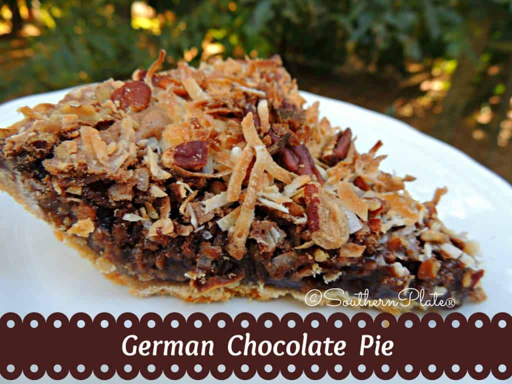 German Chocolate Pie
 German Chocolate Pie