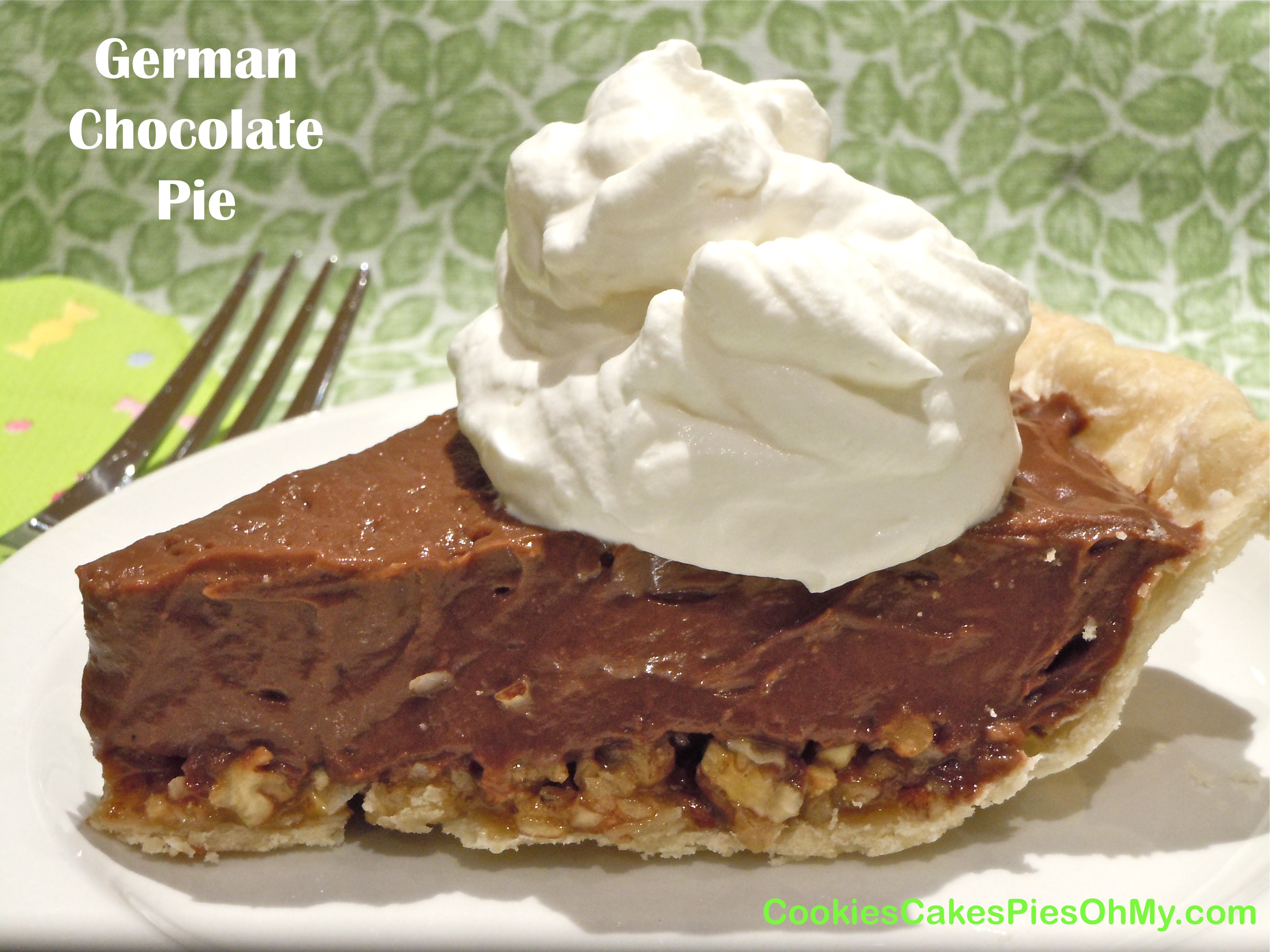 German Chocolate Pie
 German Chocolate Pie