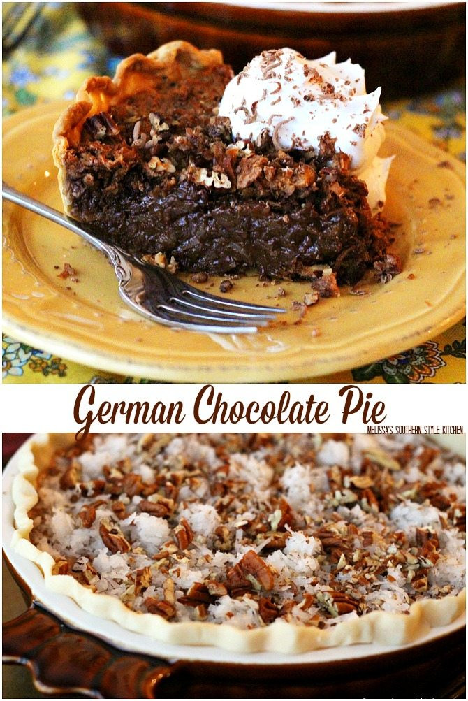 German Chocolate Pie
 German Chocolate Pie melissassouthernstylekitchen