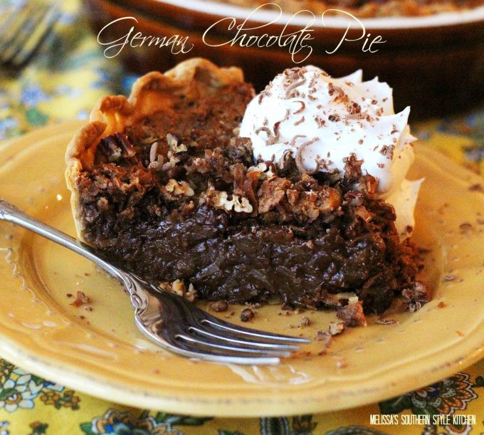 German Chocolate Pie
 German Chocolate Pie melissassouthernstylekitchen