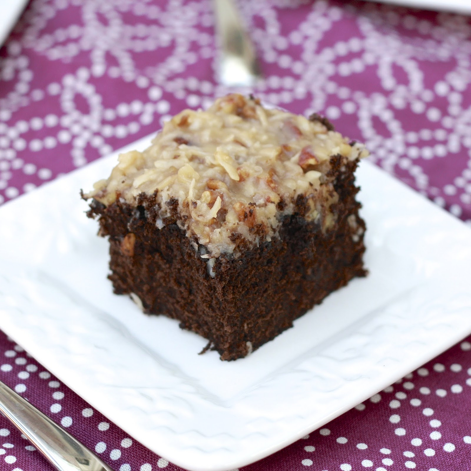 German Chocolate Sheet Cake
 german chocolate cake