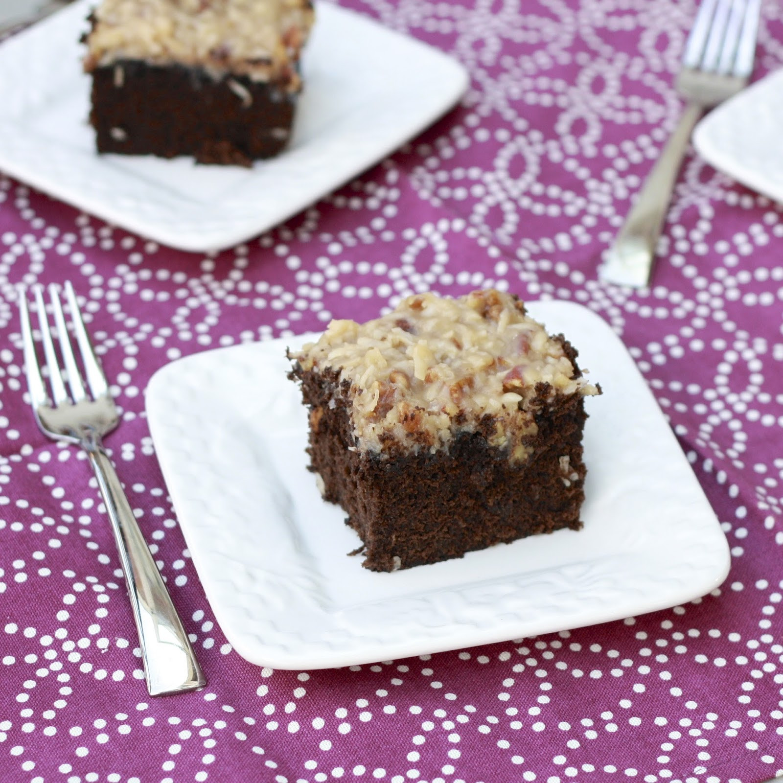 German Chocolate Sheet Cake
 german chocolate cake