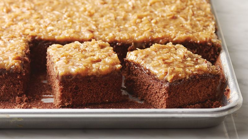 German Chocolate Sheet Cake
 Easy German Chocolate Sheet Cake Recipe Tablespoon