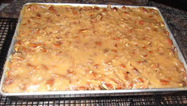 German Chocolate Sheet Cake
 German Chocolate Sheet Cake From The 1950 s Recipe