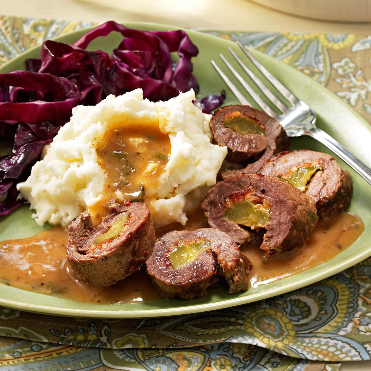 German Dinner Recipes
 German Beef Rouladen Recipe