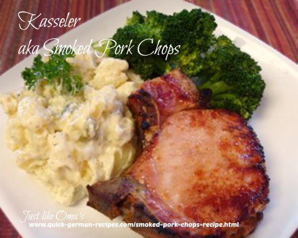 German Pork Chops
 Smoked Pork Chops Recipe Kasseler made Just like Oma ️ ️