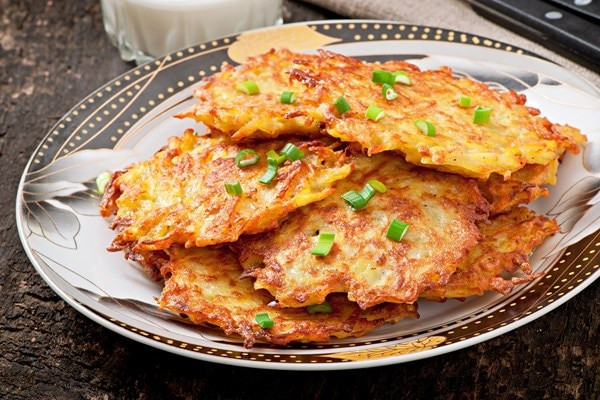 German Potato Pancakes
 Crispy German Potato Pancakes