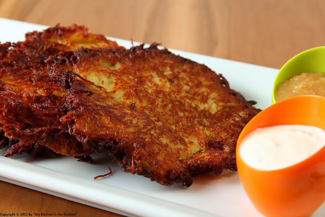 German Potato Pancakes
 Grumbeerpannekuche German Potato Pancakes My Kitchen in