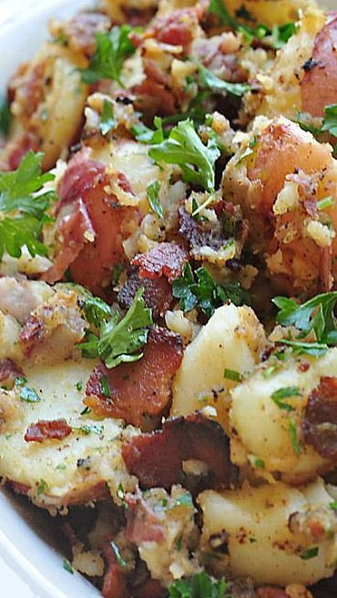German Potato Salad Apple Cider Vinegar
 100 German Food Recipes on Pinterest