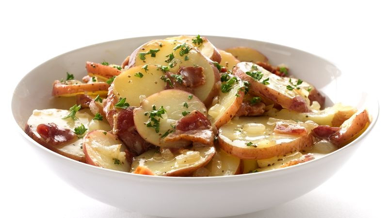 German Potato Salad Recipe
 Skinny Hot German Potato Salad Recipe BettyCrocker