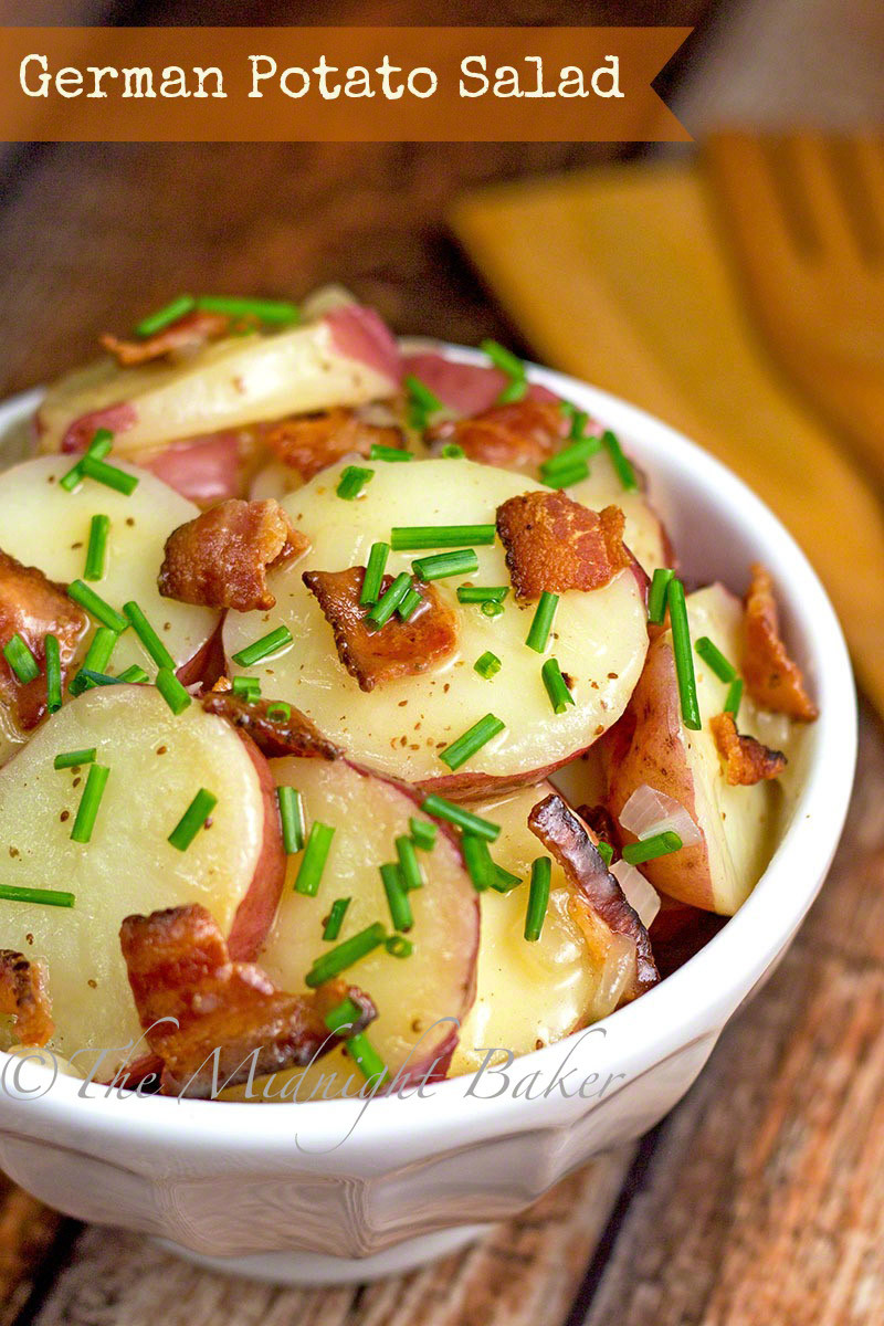 German Potato Salad Recipes
 German Potato Salad The Midnight Baker