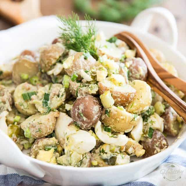 German Style Potato Salad
 Potato Salad German Style • The Healthy Foo