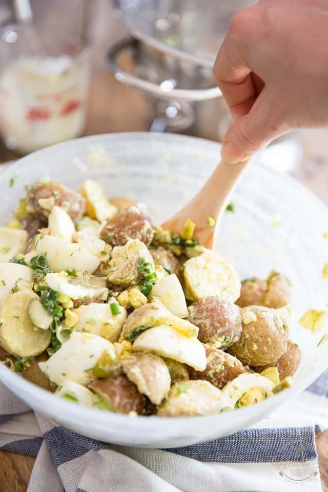 German Style Potato Salad
 Potato Salad German Style • The Healthy Foo