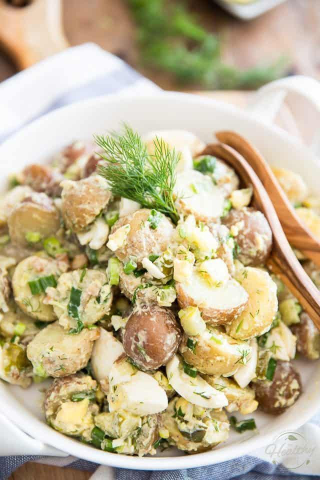 German Style Potato Salad
 Potato Salad German Style • The Healthy Foo