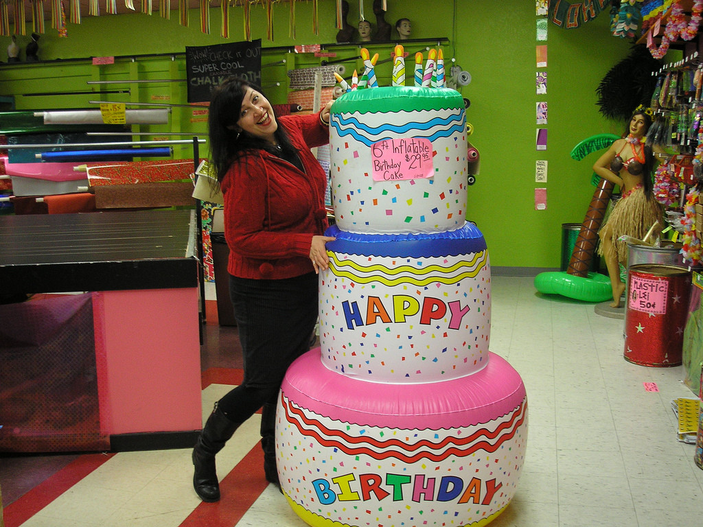 Giant Birthday Cake
 Giant Birthday Cake