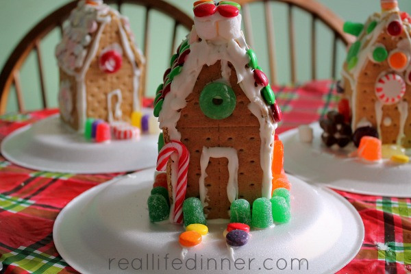 Gingerbread House With Graham Crackers
 Graham Cracker Gingerbread Houses and Royal Icing Recipe