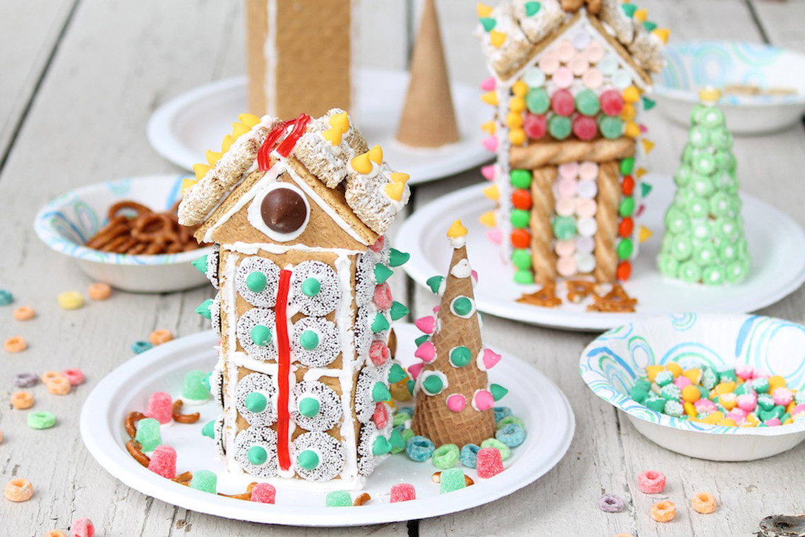 Gingerbread House With Graham Crackers
 Graham Cracker Houses – The Fountain Avenue Kitchen