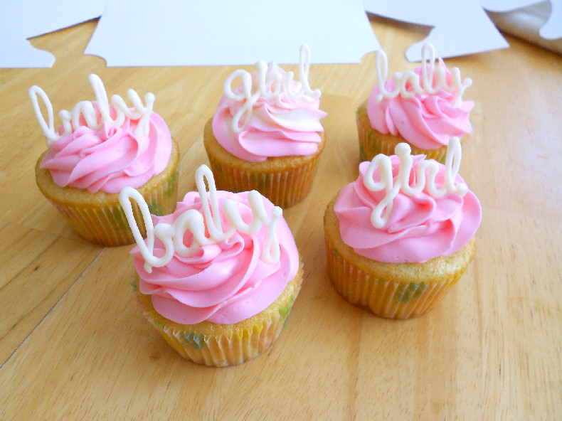 Girl Baby Shower Cupcakes
 Baby Girl Shower Cupcakes Confessions of a Confectionista