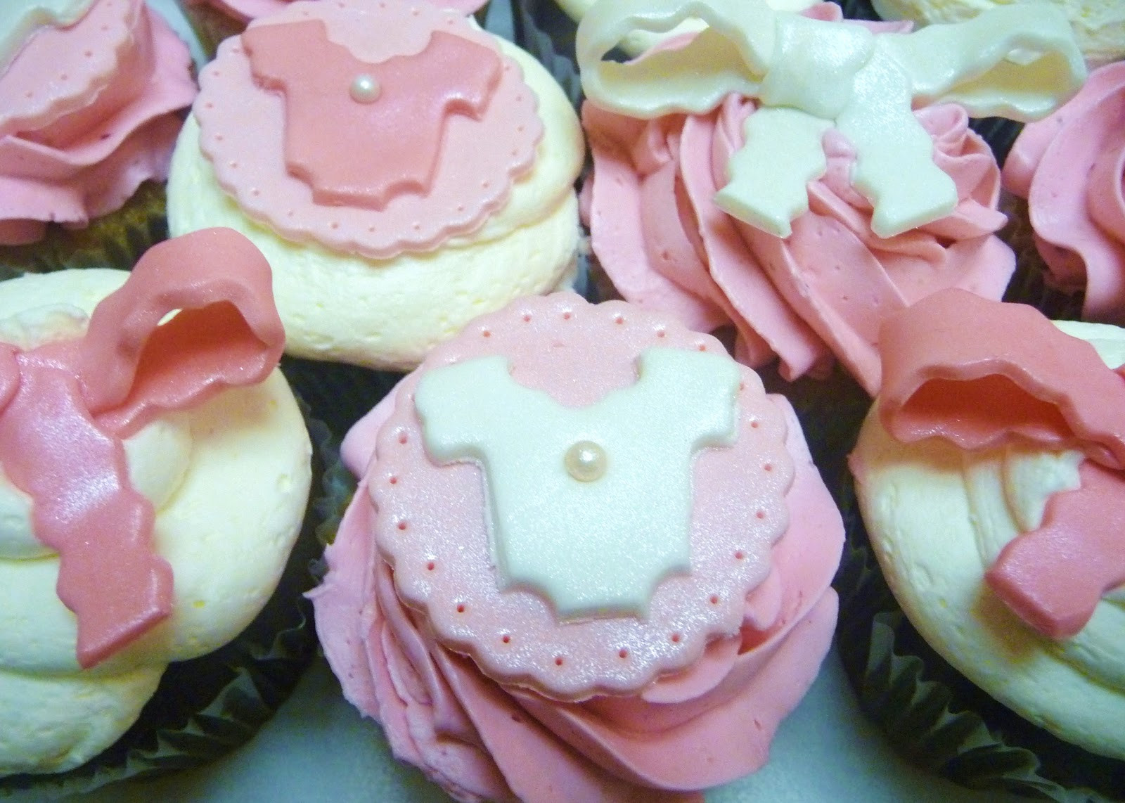 Girl Baby Shower Cupcakes
 Pure Delights Baking Co Baby Girl Shower Cupcakes