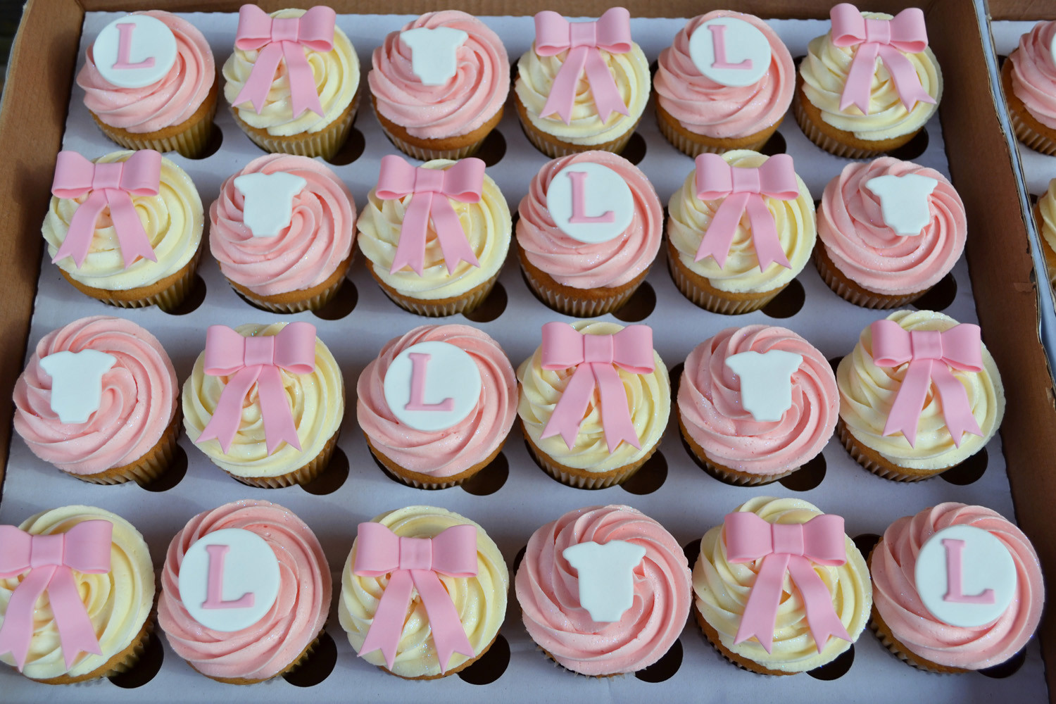 Girl Baby Shower Cupcakes
 Little Paper Cakes Baby Girl Baby Shower Cupcakes