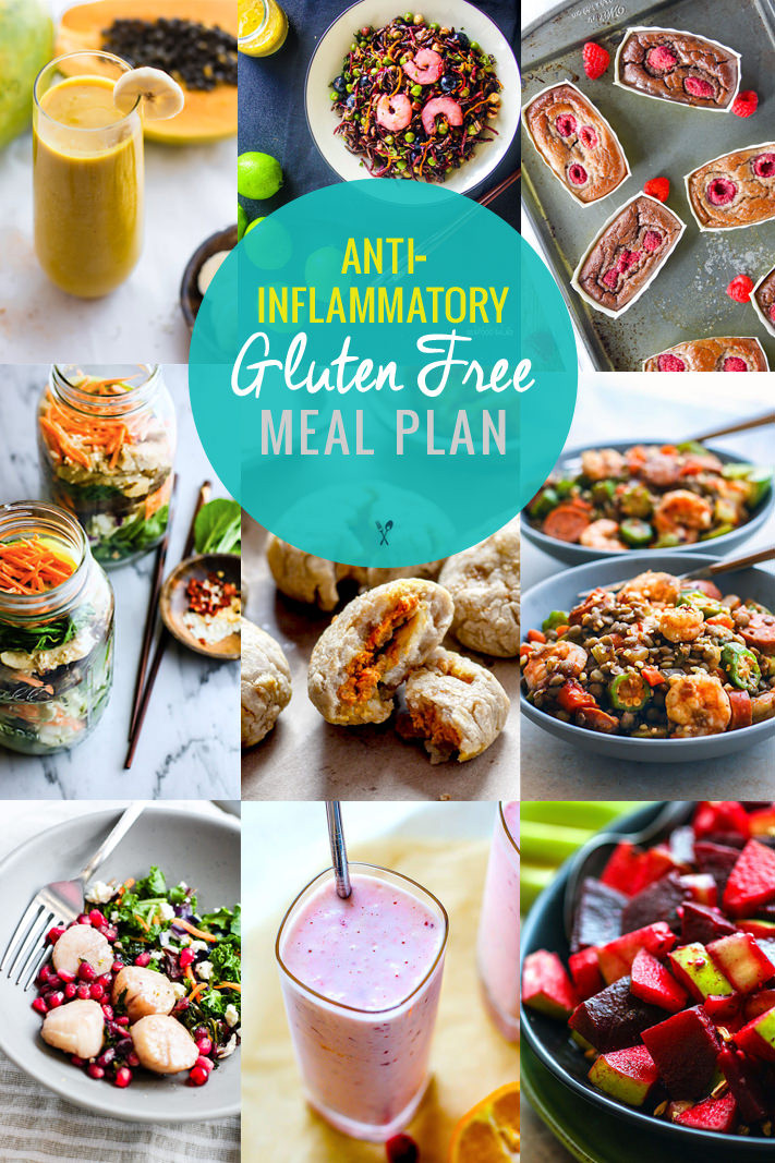 Gluten And Dairy Free Recipes
 Anti inflammatory Gluten Free Meal Plan Recipes and
