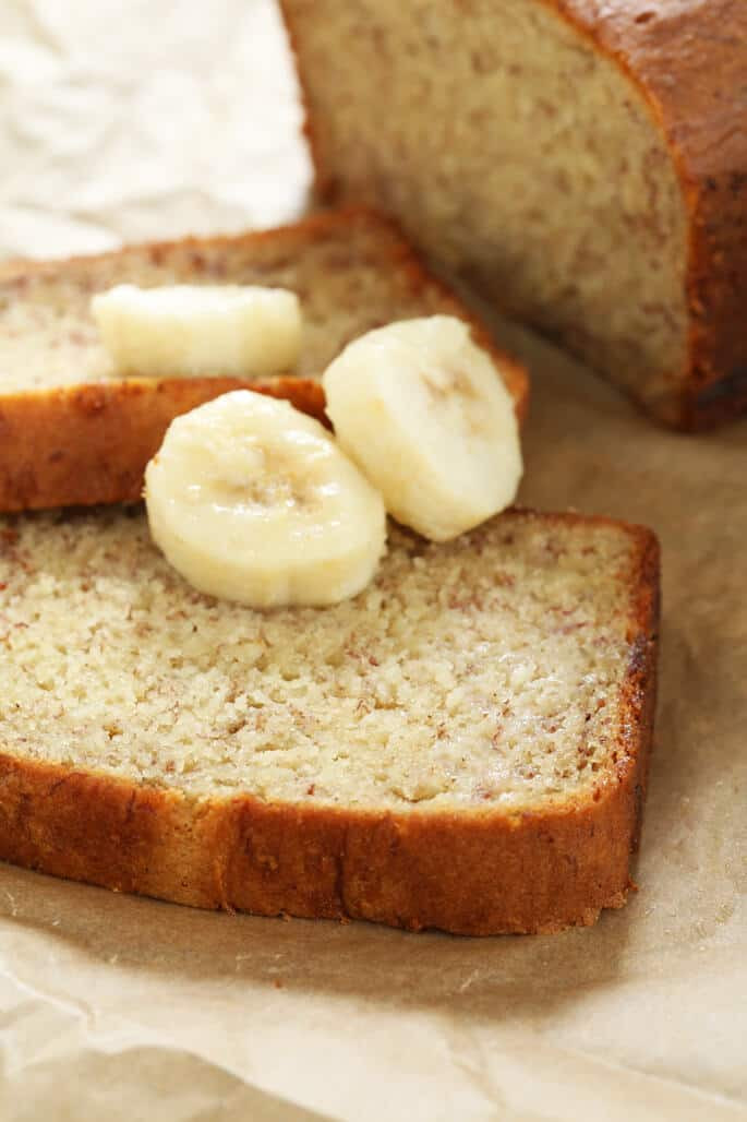 Gluten Free Banana Bread
 Easy Gluten Free Banana Bread with a rice flour blend and